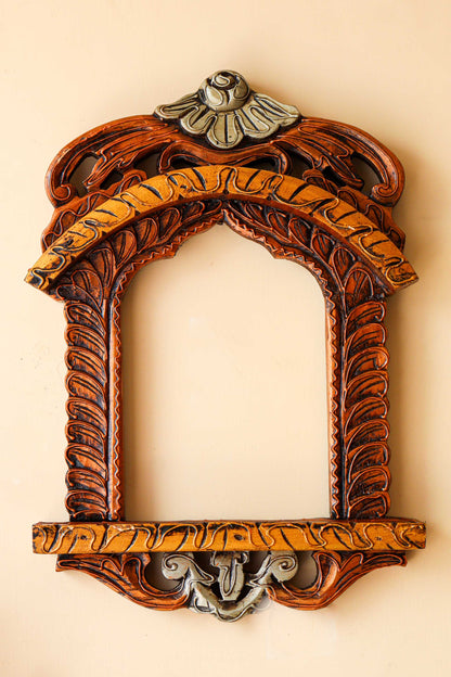 Jaisalmeri Wooden Jharokha Wall Hanging - Small