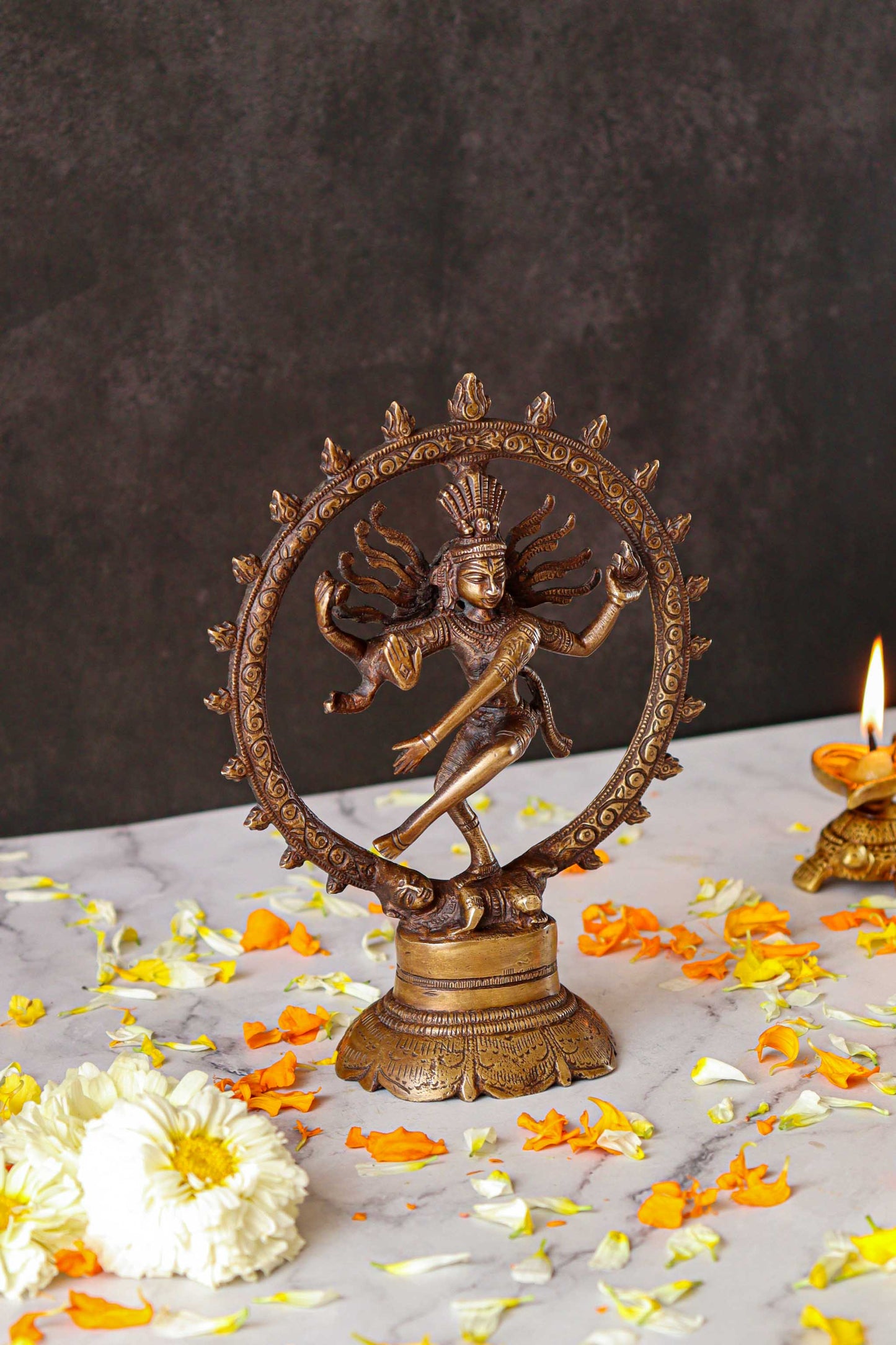 Natraj Dancing Brass Statue