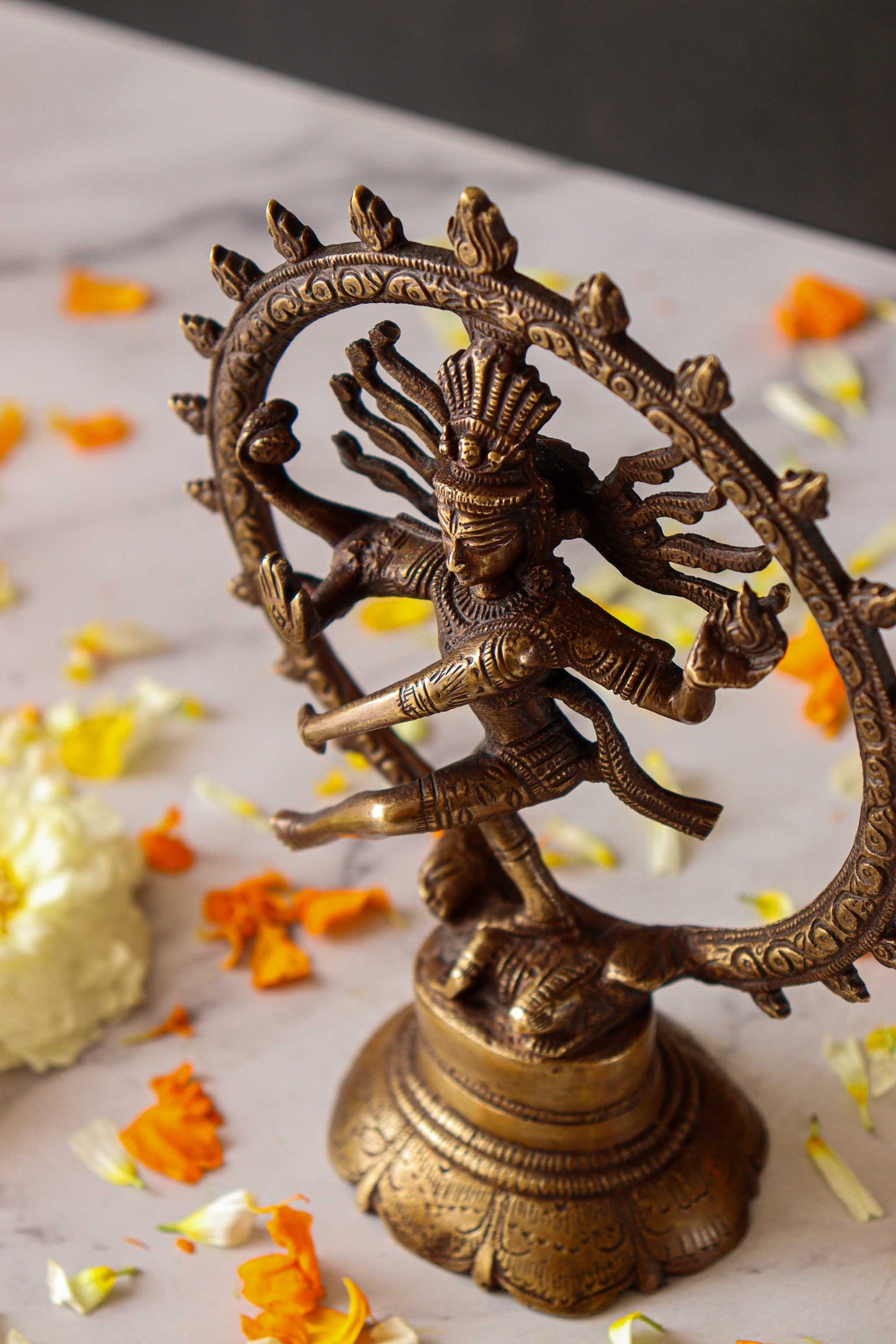 Natraj Dancing Brass Statue