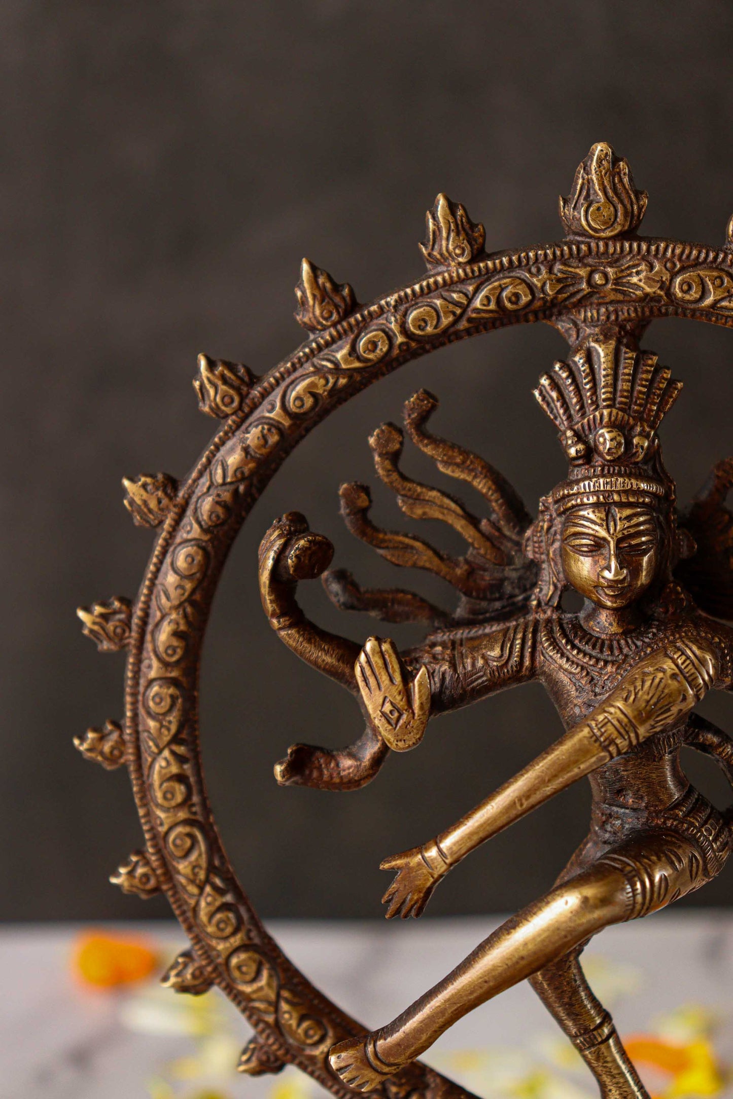 Natraj Dancing Brass Statue