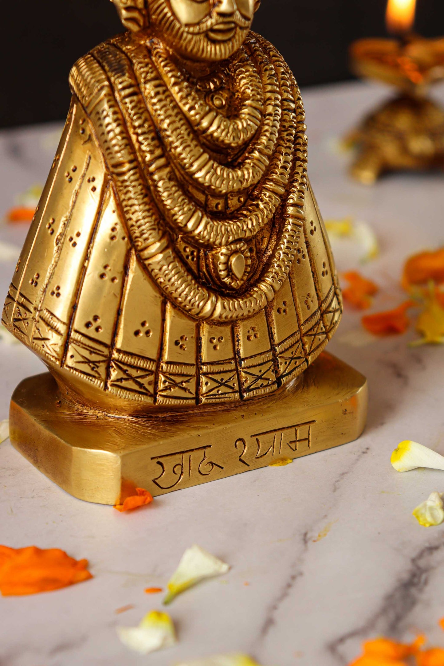 Khatu Shyam Ji Brass Statue