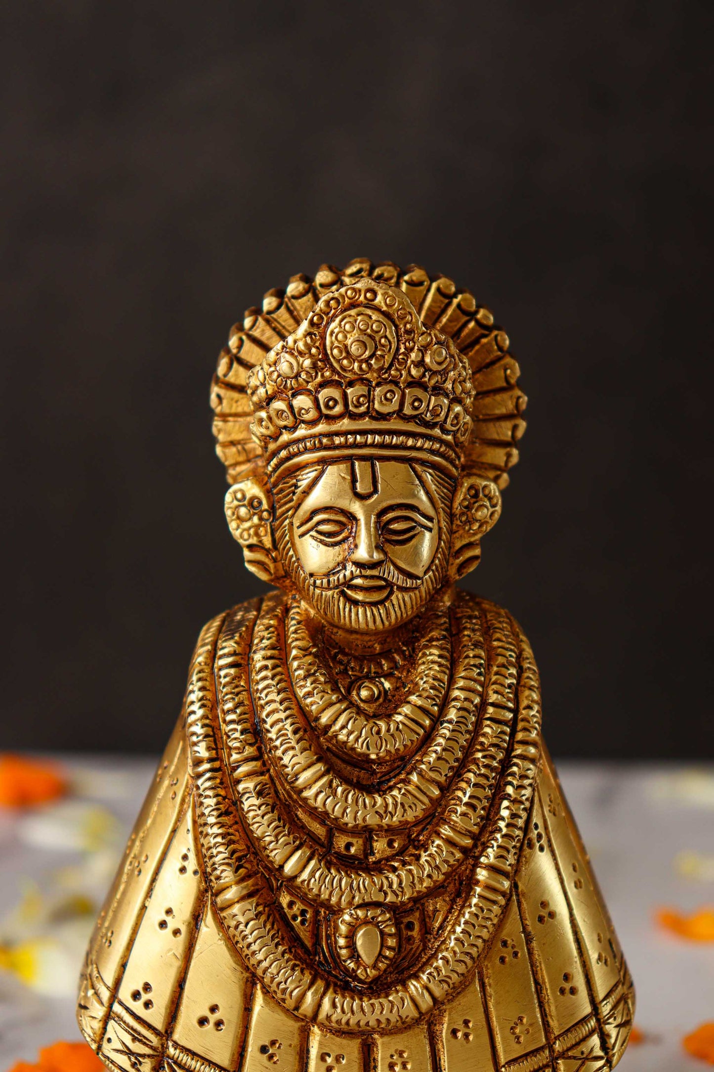 Khatu Shyam Ji Brass Statue