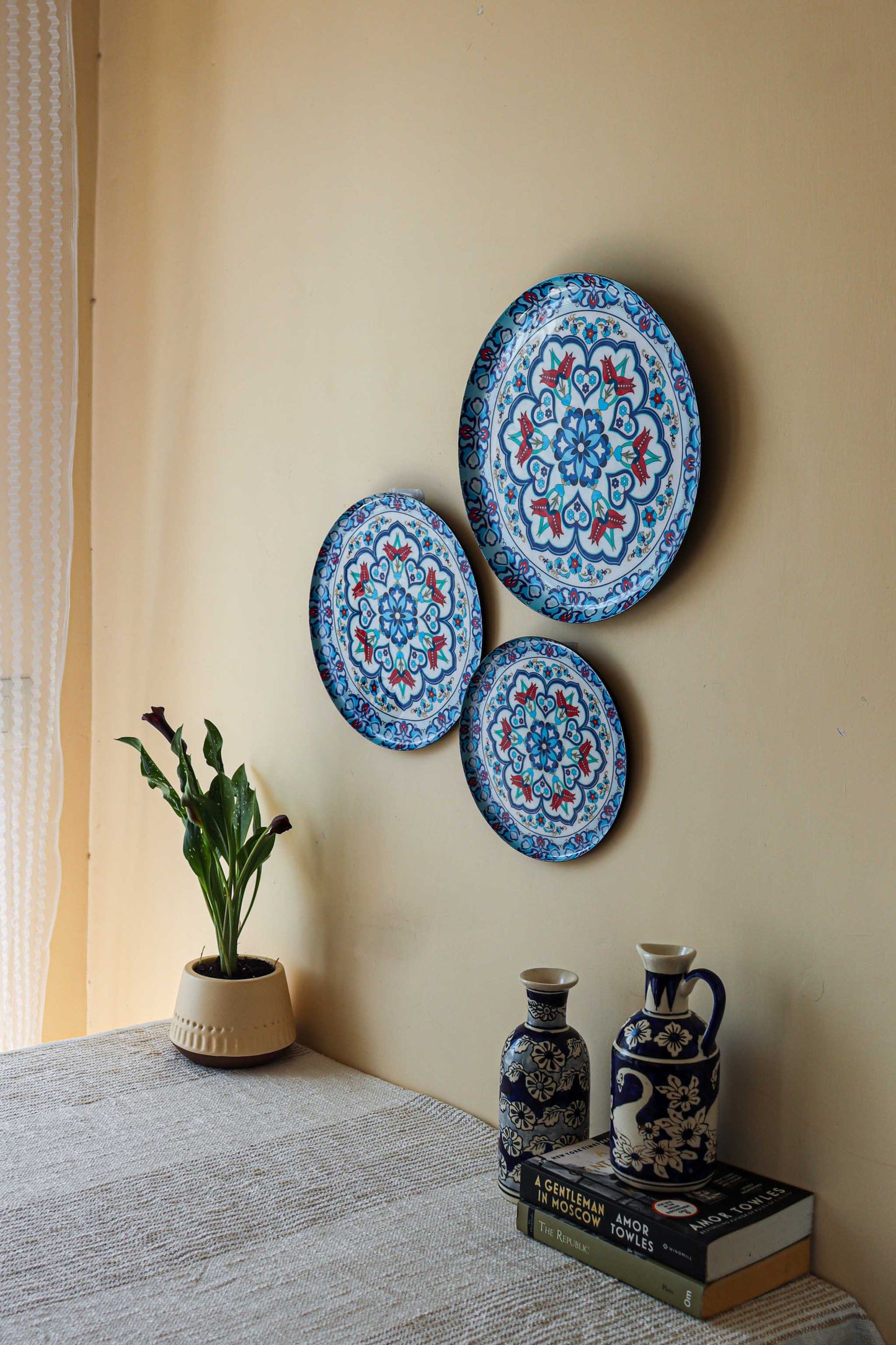 Turkish Wall Plates - Set of 3